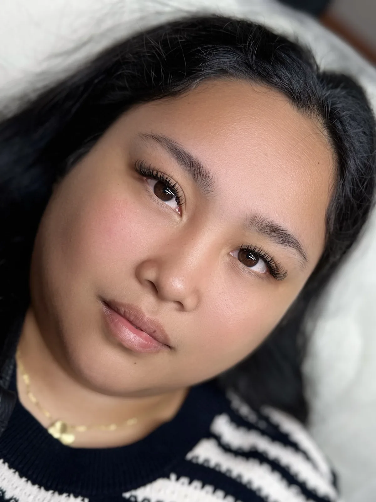 Lash Result before and after